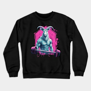 goat gym Crewneck Sweatshirt